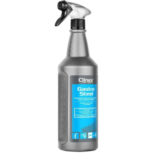 Засіб для чищення нержавіючої сталі Clinex Gastro Steel, 1 л